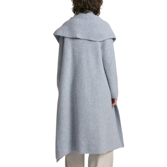 Look by M - Weekender Sweater Coat - NEW, Baby Blue - Picture 2 of 2